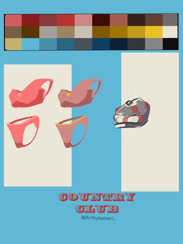 “Country Club” Color Pallet