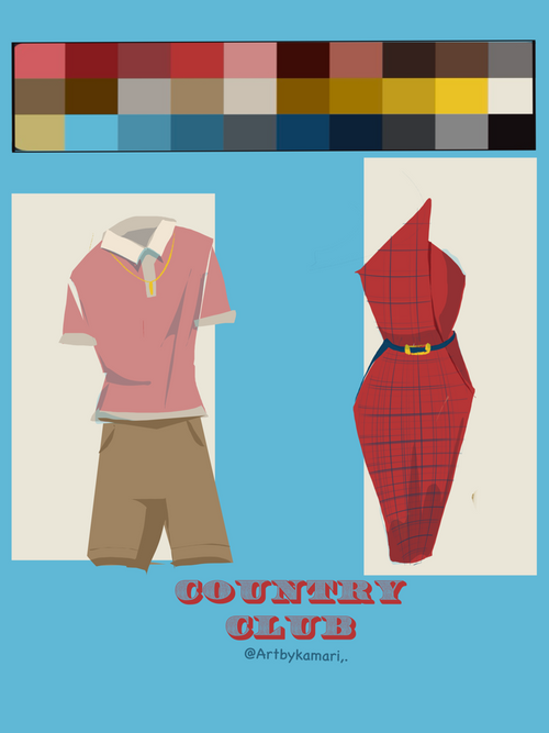 “Country Club” Color Pallet